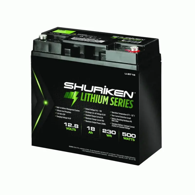 Metra Li-Bt18 Lithium Battery 18Ah 1000A 1