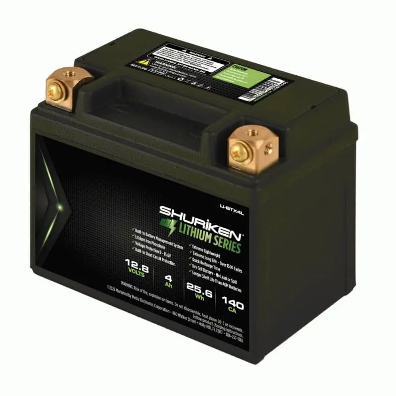Metra Li-Btx4l Lithium Group 4L Battery 1