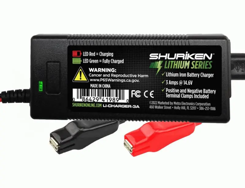 Metra Li-Charger-3A 3 Amp Lithium Battery Charger 1