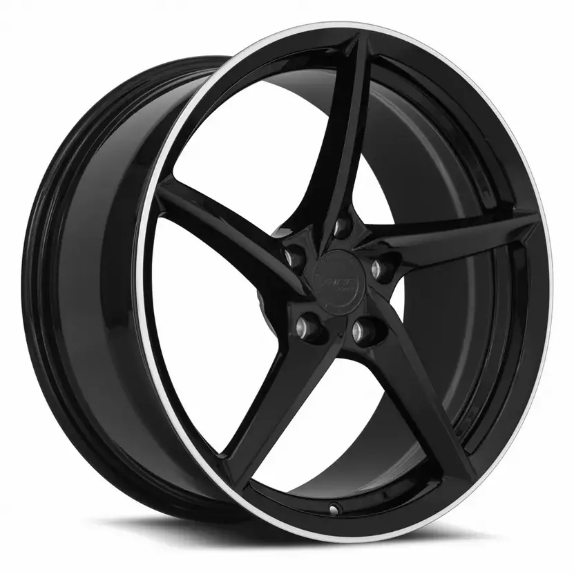 Mrr F25 C8 Corvette Z06 20X10" Front 21X13" Rear Wheel And Tire Package 1