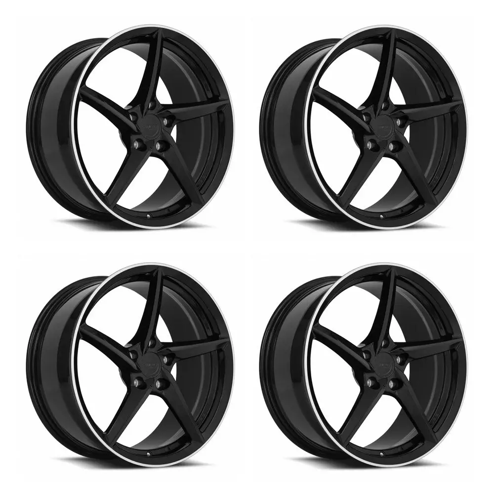 Mrr F25 C8 Corvette 19" Front 20" Rear Wheel And Tire Package 1
