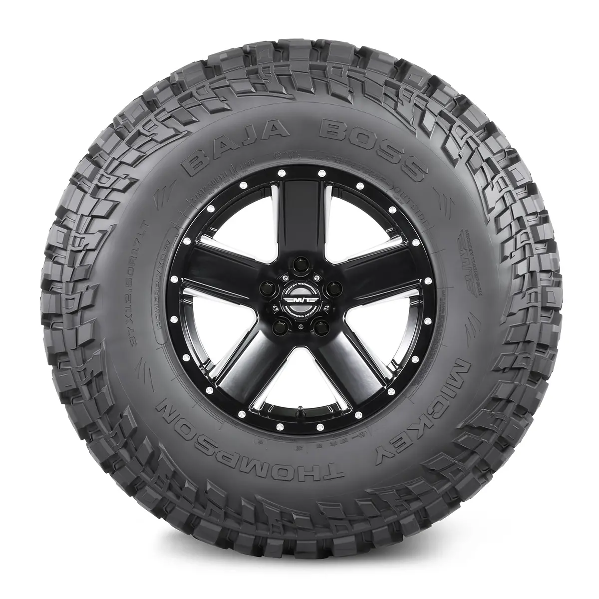 Mickey Thompson 331095004 Asymmetrical Tread Pattern Reduces Noise, Improves Handling And Ride 2