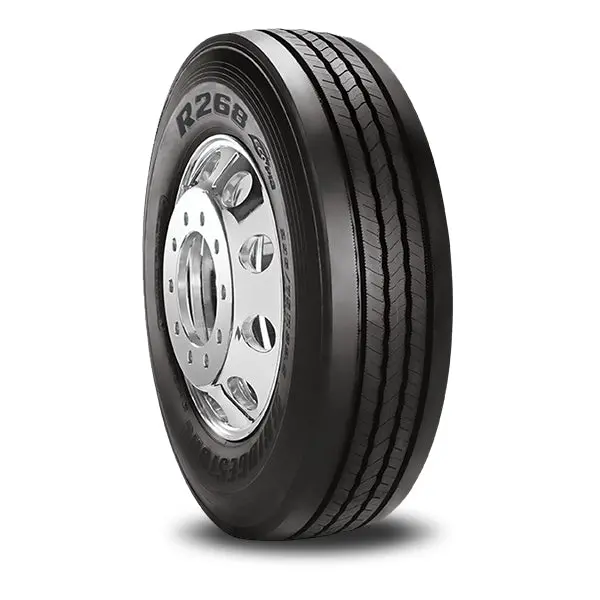 Set Of 2 Tires 11R22.5 Bridgestone R268 All-Position 1