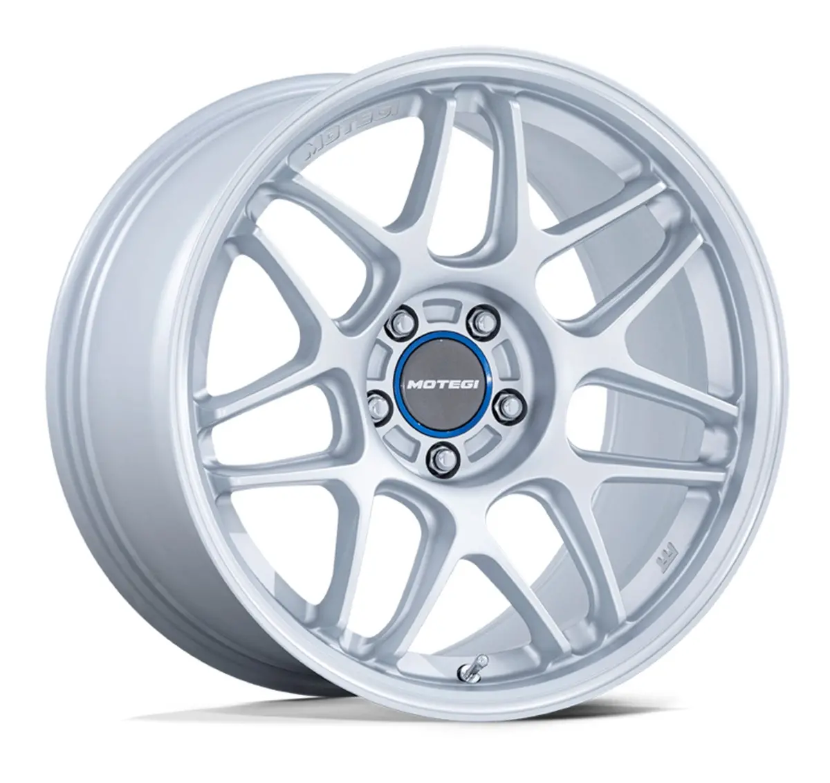 Motegi Tsubaki Tesla Model 3 18" Front And Rear Wheel And Tire Package - Hyper Silver 1