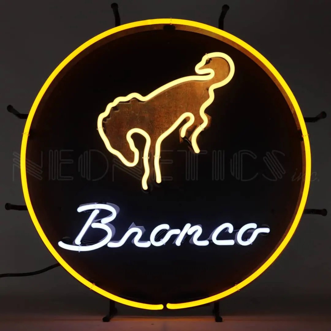 Neonetics 5Bronc Neon Sign Ford Bronco 1