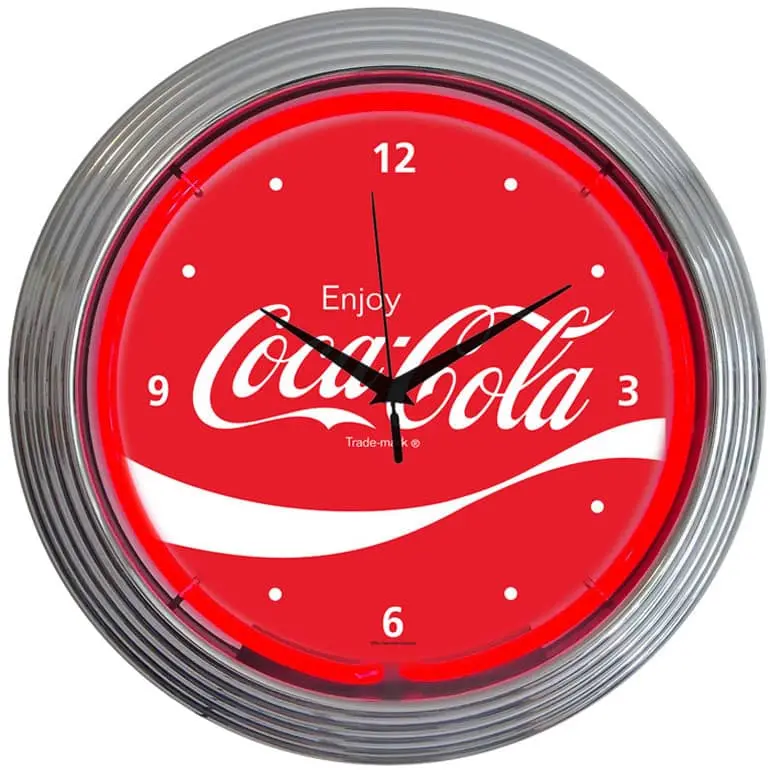 Neonetics 8Ccwav Neon Clock Coca-Cola 1