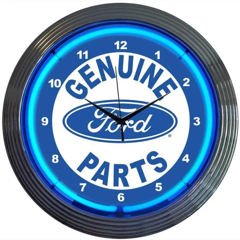 Neonetics 8Frdgp Neon Clock Ford Genuine 1