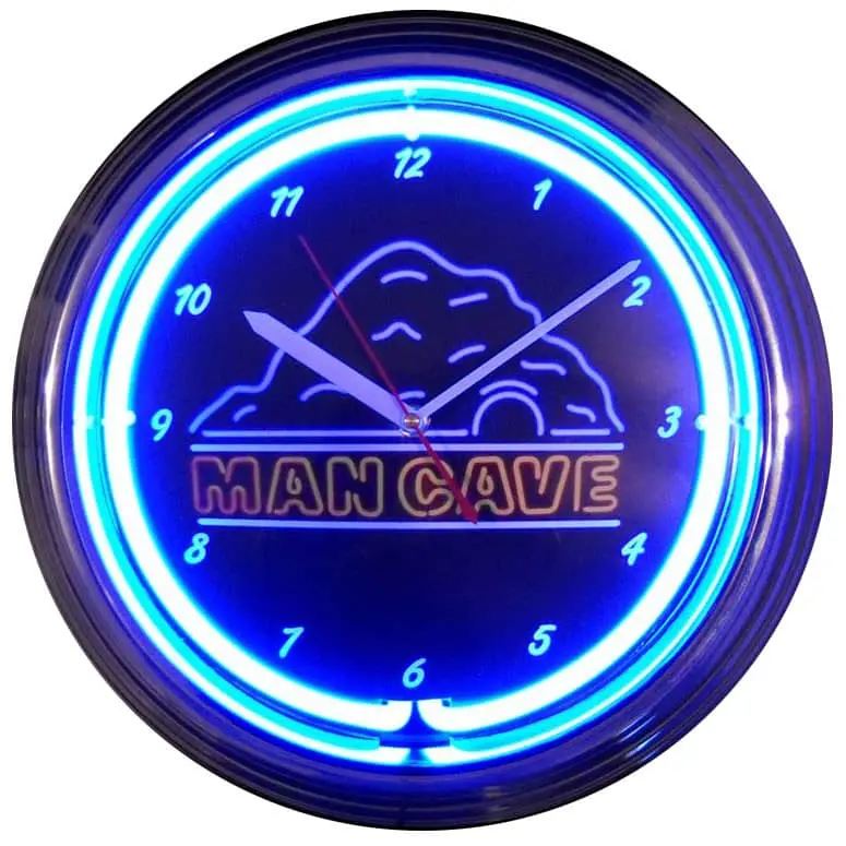 Neonetics 8Manca Neon Clock Man Cave 1