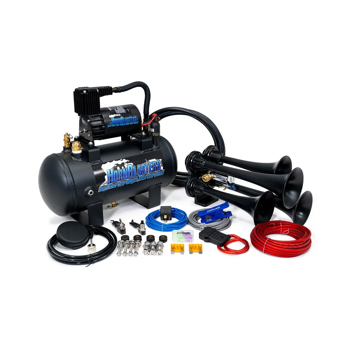 Bullet 127H Air Horn Kit 2