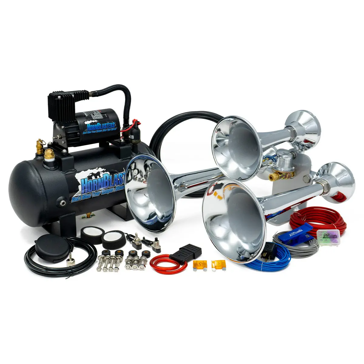 Outlaw 127H Train Horn Kit 1