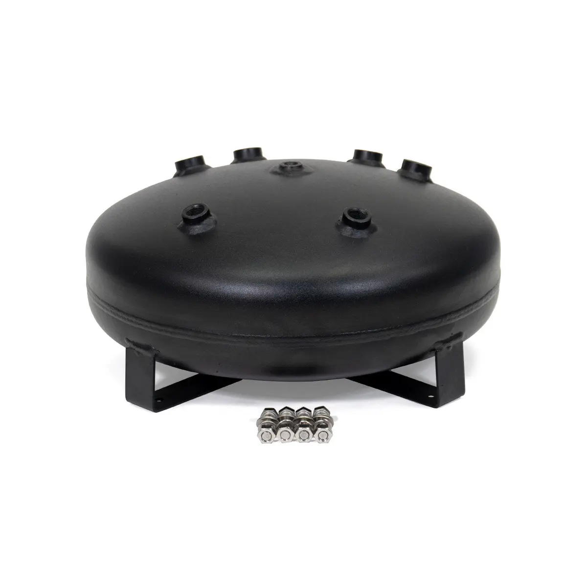 4 Gallon Pancake 8 Port Steel Air Tank 1