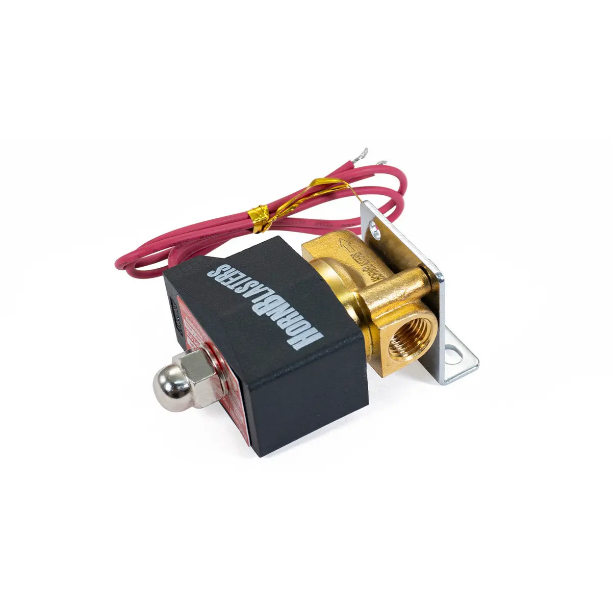 Hornblasters Brass 1/4" 110 Volt Electric Air Valve 2