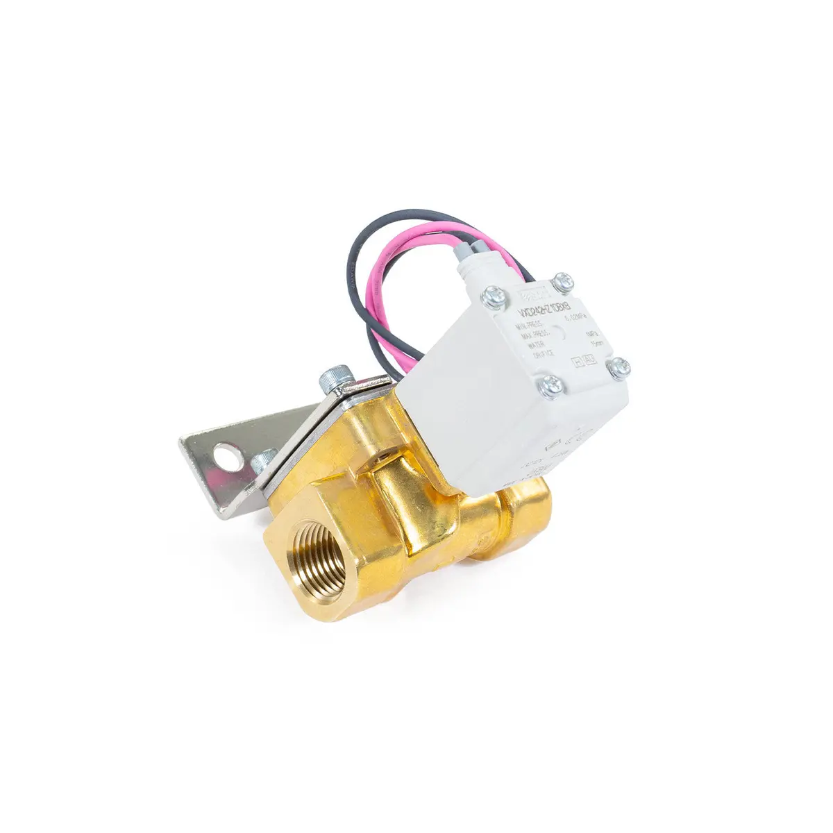 Smc Brass 1/2" 24-Volt Electric Air Valve 1