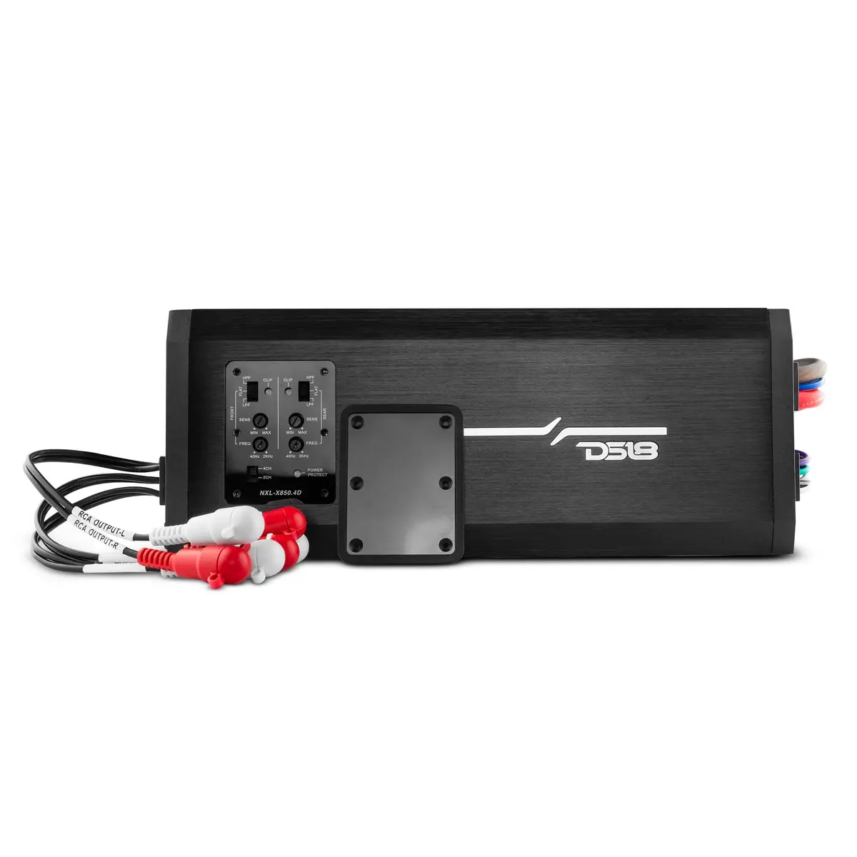 Ds18 Nxl 4-Channel Full-Range Class D Ip67 Marine And Powersports Amplifier 4 X 200 Watts Rms @ 4-Ohm 1