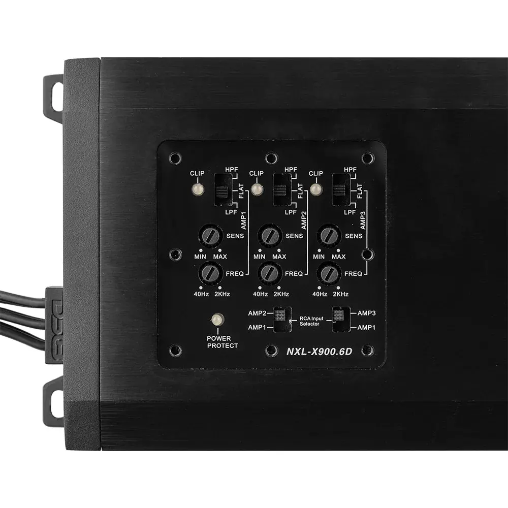 Ds18 Nxl 6-Channel Full-Range Class D Ip67 Marine And Powersports Amplifier 6 X 150 Watts Rms @ 4-Ohm 2