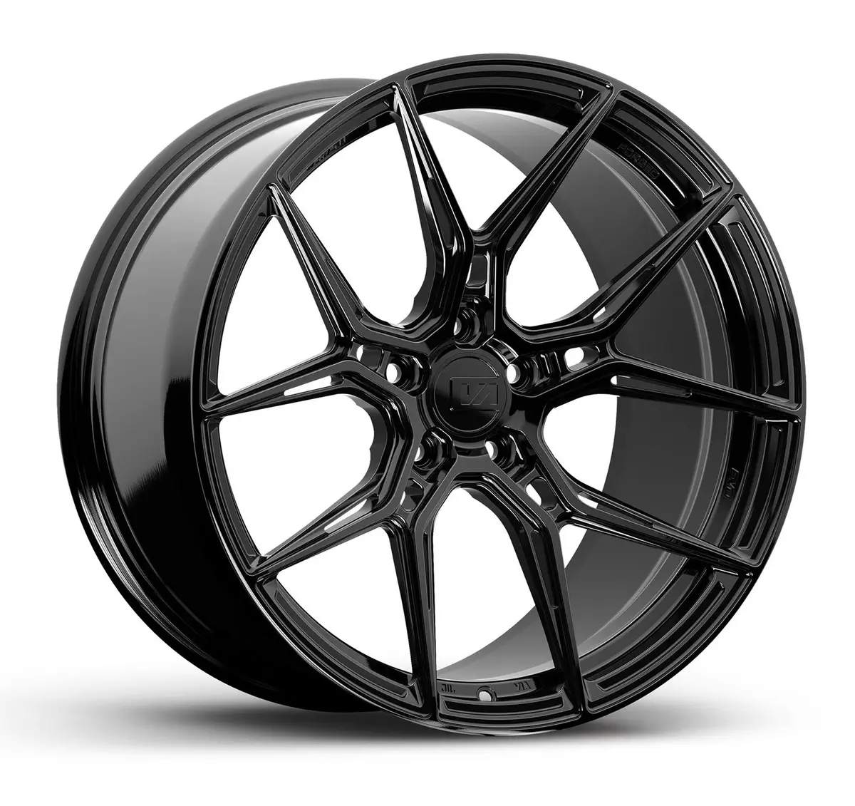 Variant Nysa Corvette 19" Front 20" Rear Wheel And Tire Package 1