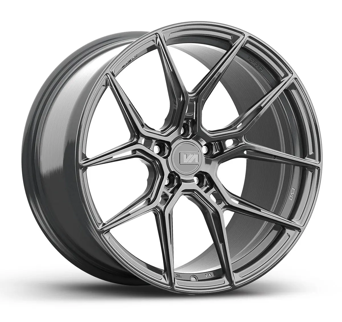 Variant Nysa C8 Corvette 20X9" Front 21X12" Rear Wheel And Tire Package 1