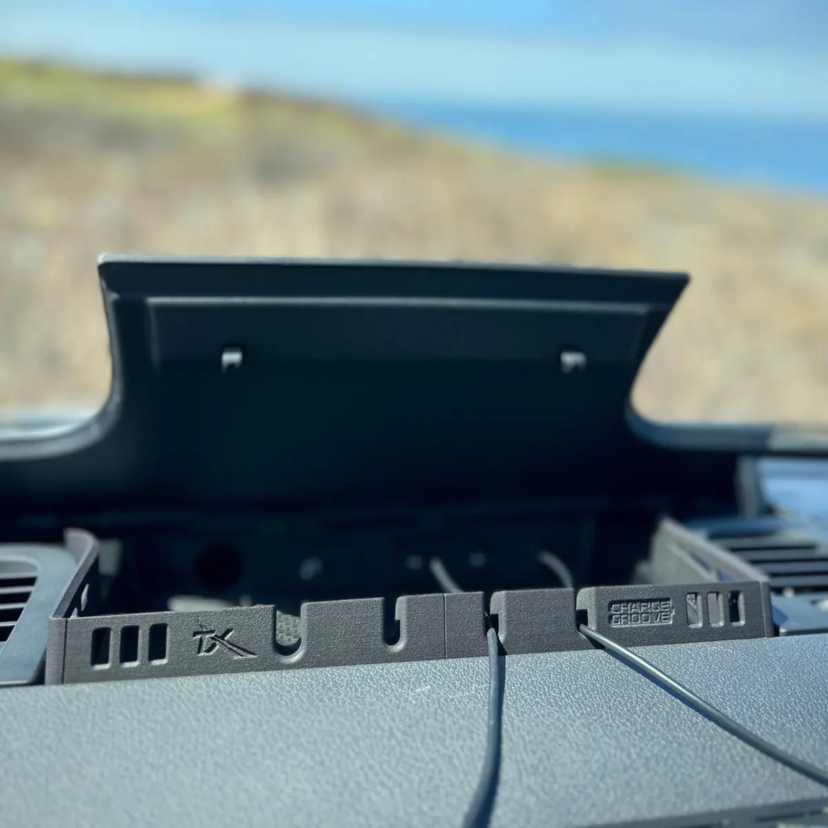 Terra X Mercedes Sprinter Dash Console Cable Organizer - Charge Groove 1