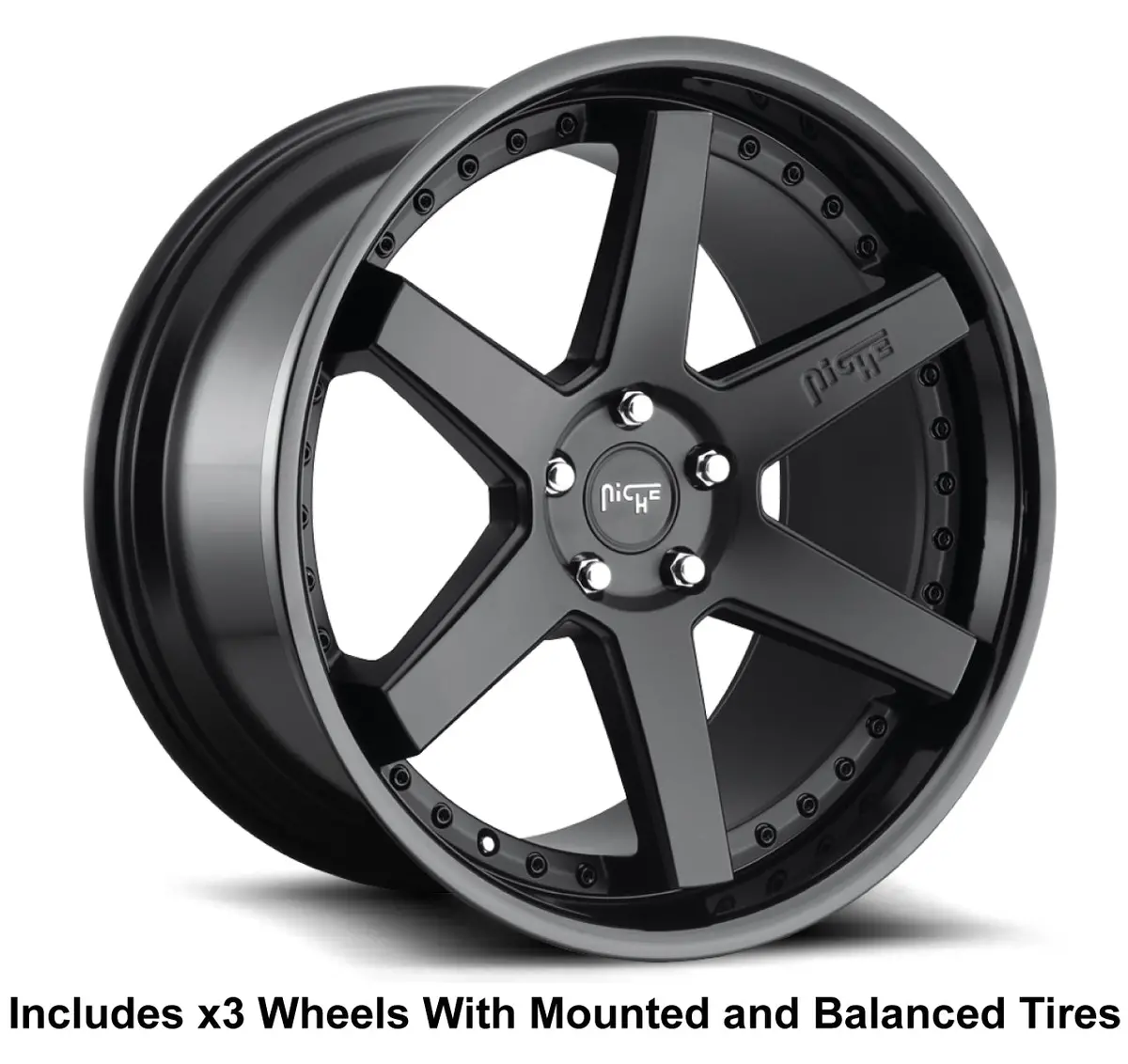Niche Altair 20" Slingshot Wheel And Tire Package 1