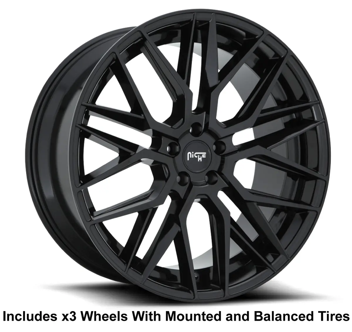 Niche Gamma 20" Slingshot Wheel And Tire Package 1