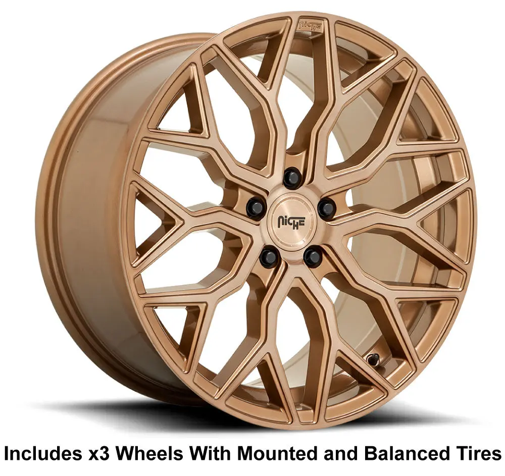 Niche Mazzanti 20" Slingshot Wheel And Tire Package 1