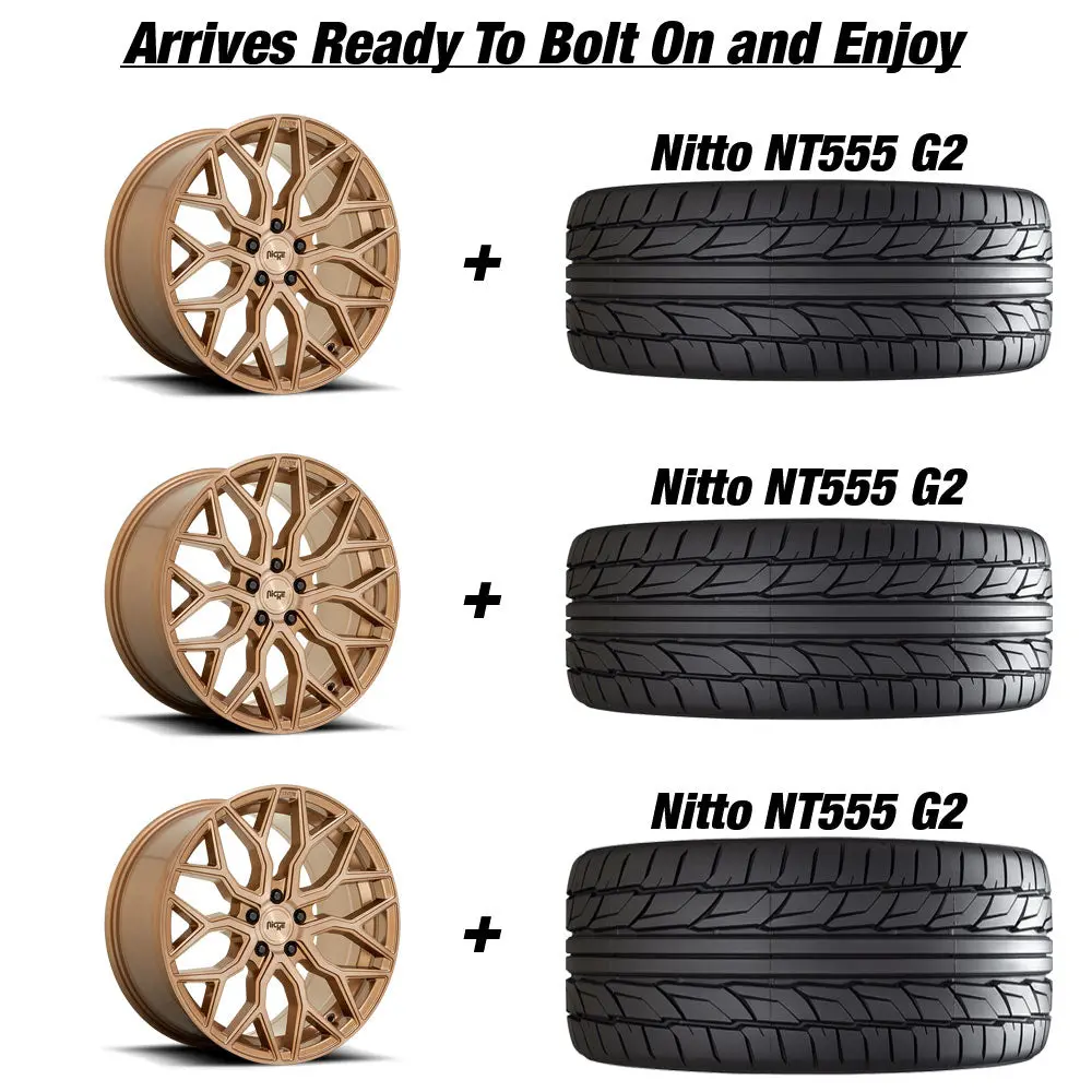 Niche Mazzanti 20" Slingshot Wheel And Tire Package 2