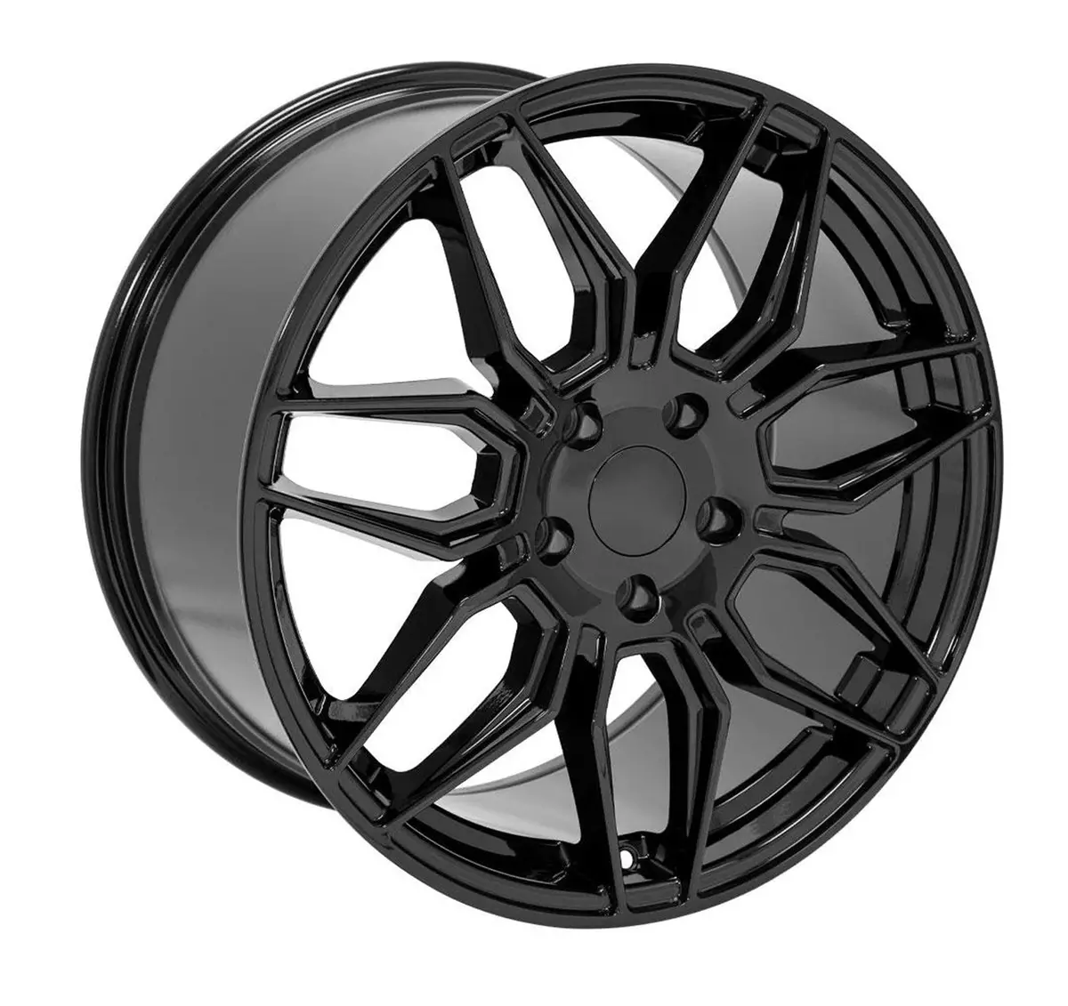 Oe Wheels Cv03 C7 Stingray Corvette 18" Front 19" Rear Wheel And Tire Package 1