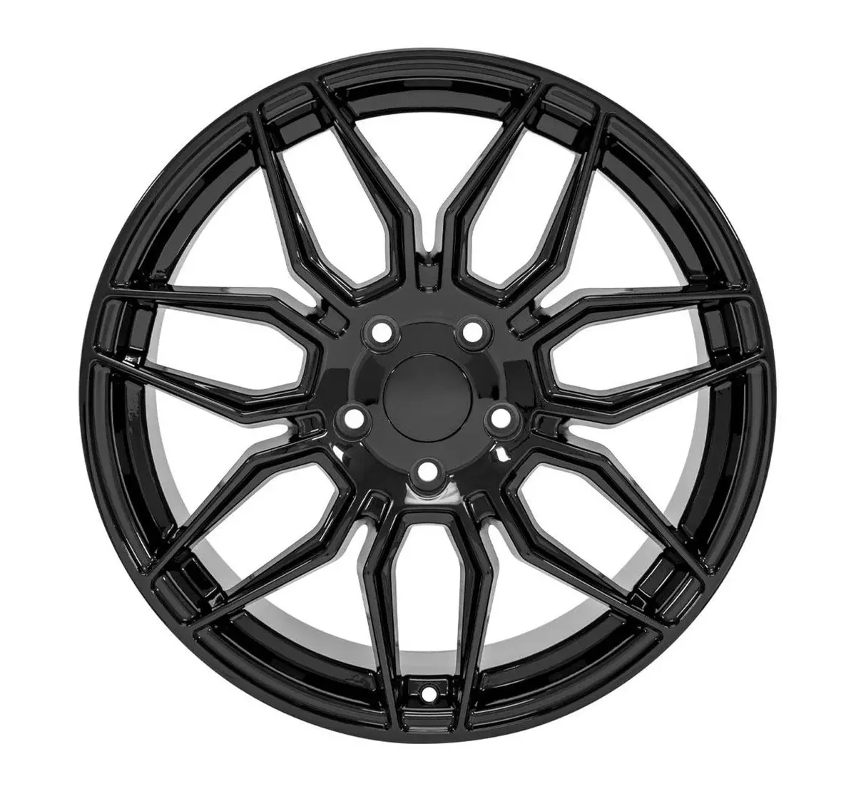 Oe Wheels Cv03 C7 Stingray Corvette 18" Front 19" Rear Wheel And Tire Package 2