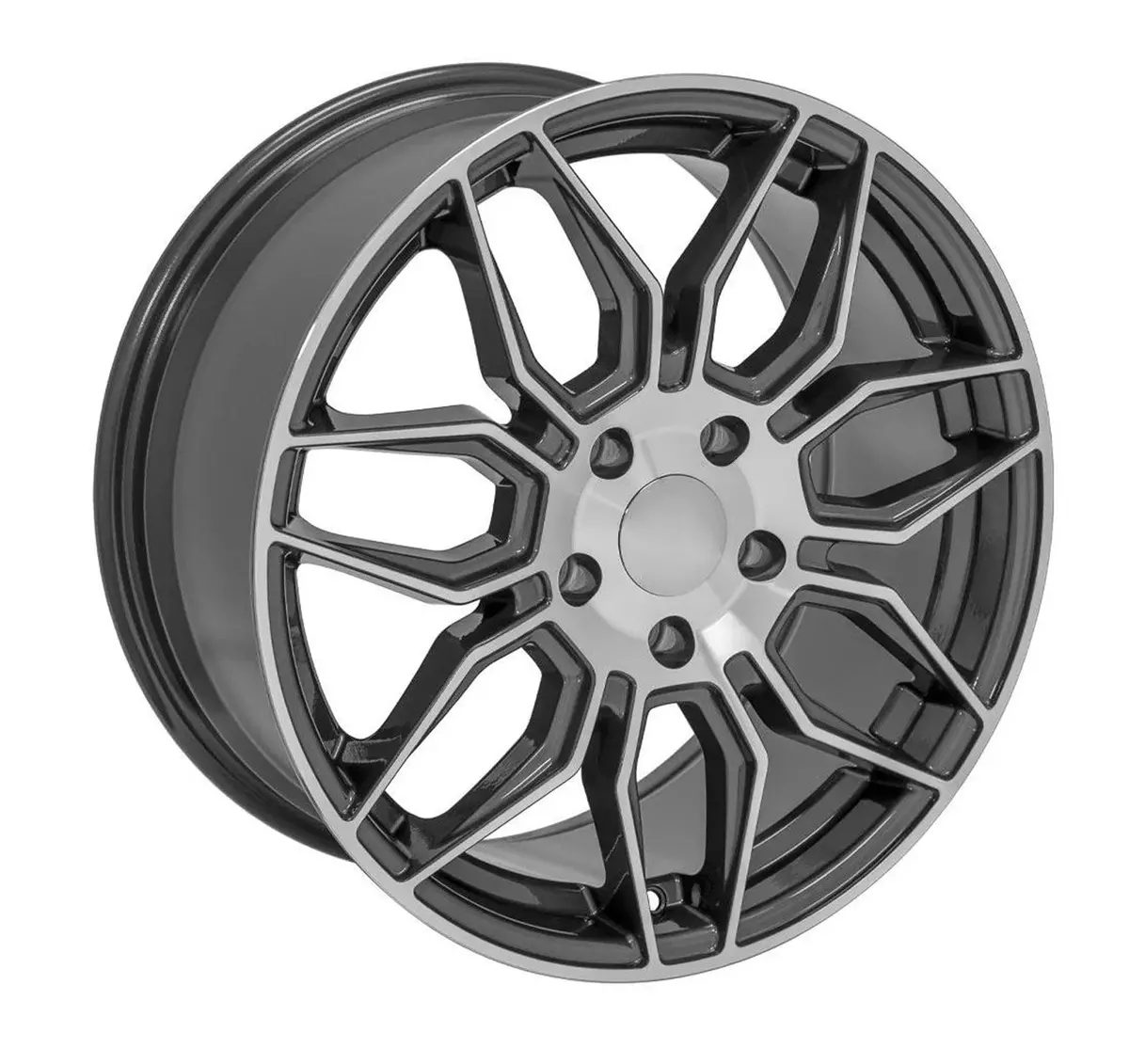 Oe Wheels Cv03 C7 Stingray Corvette 18" Front 19" Rear Wheel And Tire Package 1