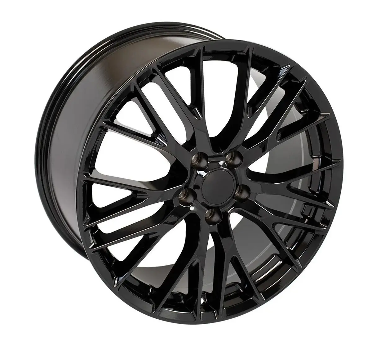 Oe Wheels Cv22 C7 Stingray Corvette 19" Front 20" Rear Wheel And Tire Package 1