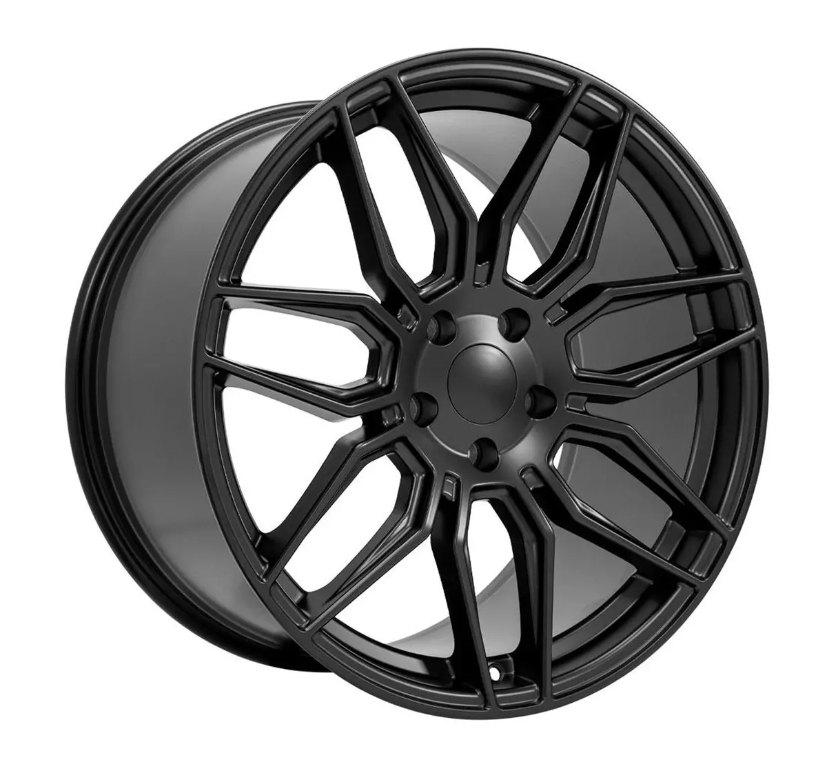 Oe Wheels Cv03d C8 Corvette 19" Front 20" Rear Wheel And Tire Package 1