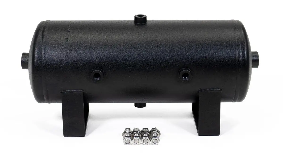 Open Box 2 Gallon 6 Port Steel Air Tank 1