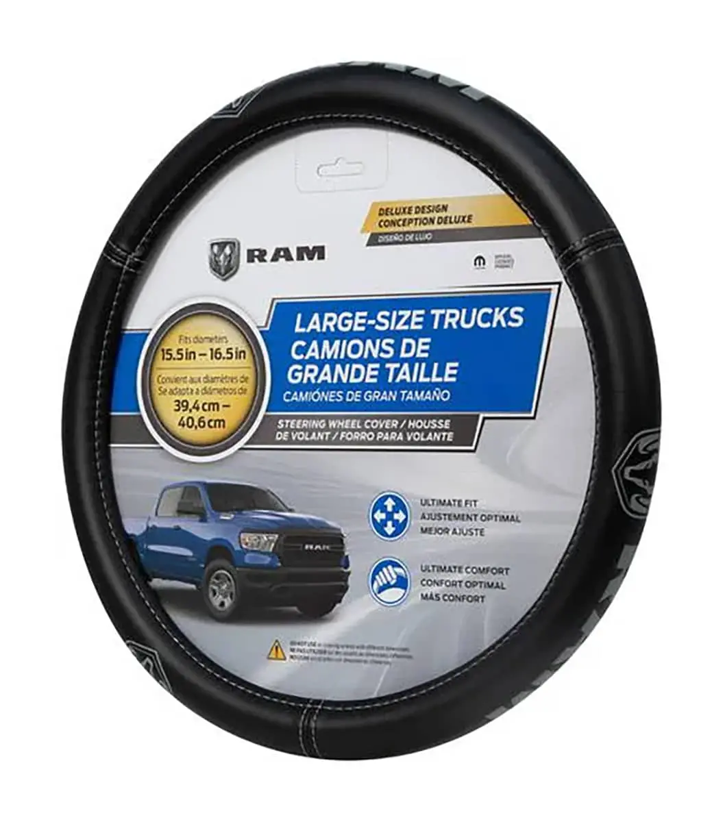 Plasticolor 6789R01 Ram Steering Wheel Cover 1