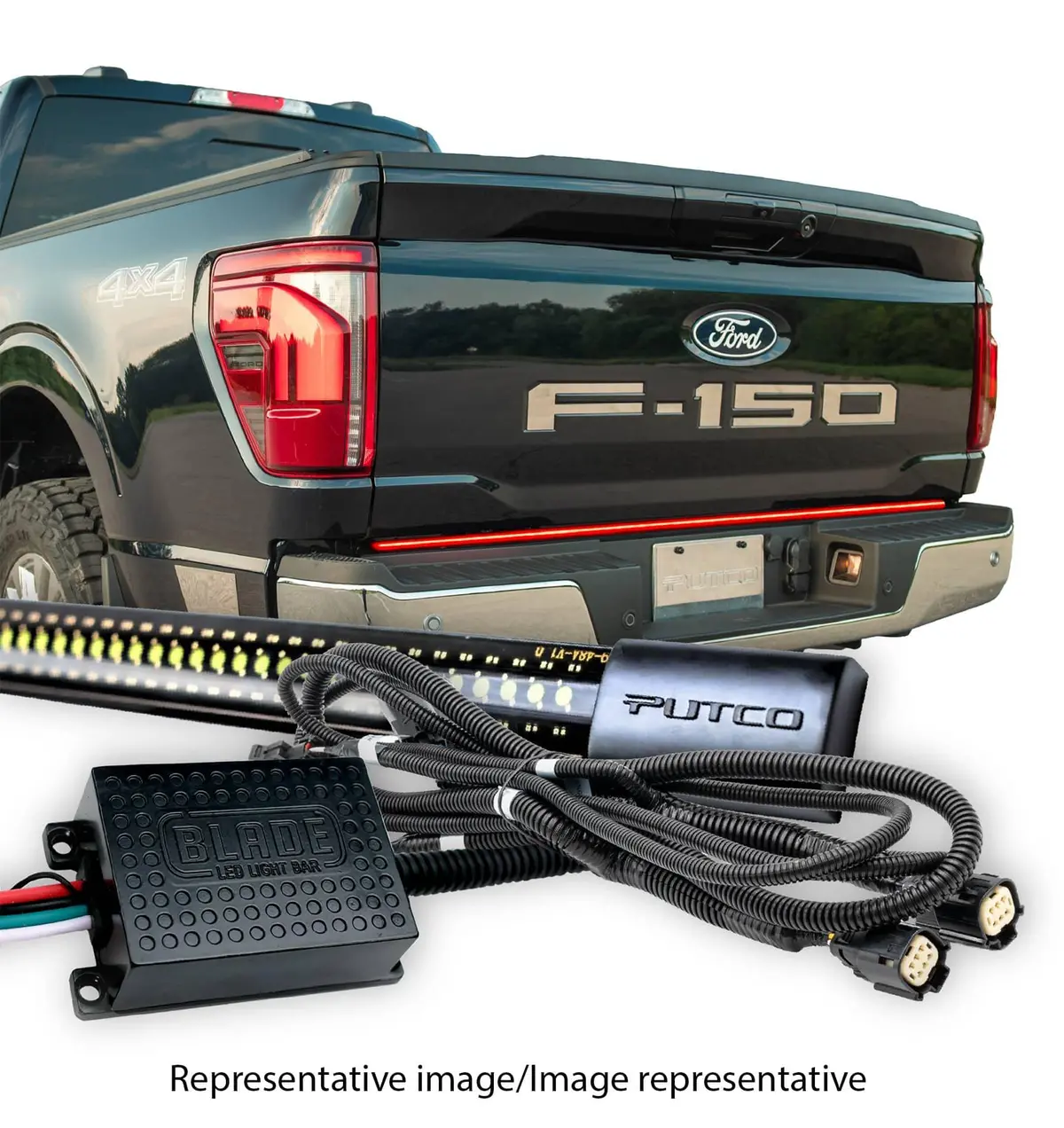 Putco 9201960-38 60" Direct Fit Blade Kit | 24-26 F150 With Factory Led Taillights & Obs 1