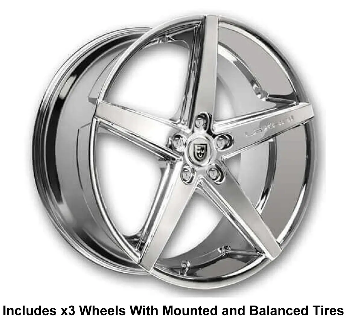 Lexani R-4 Slingshot 20" Wheel And Tire Package 1