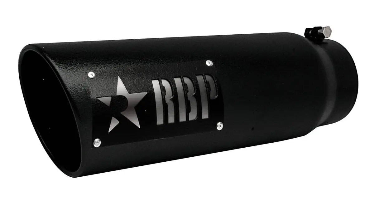 Rbp 56004-7 Bk Exhaust Tip 5"-6" ***Clearance Item Non Returnable*** 1