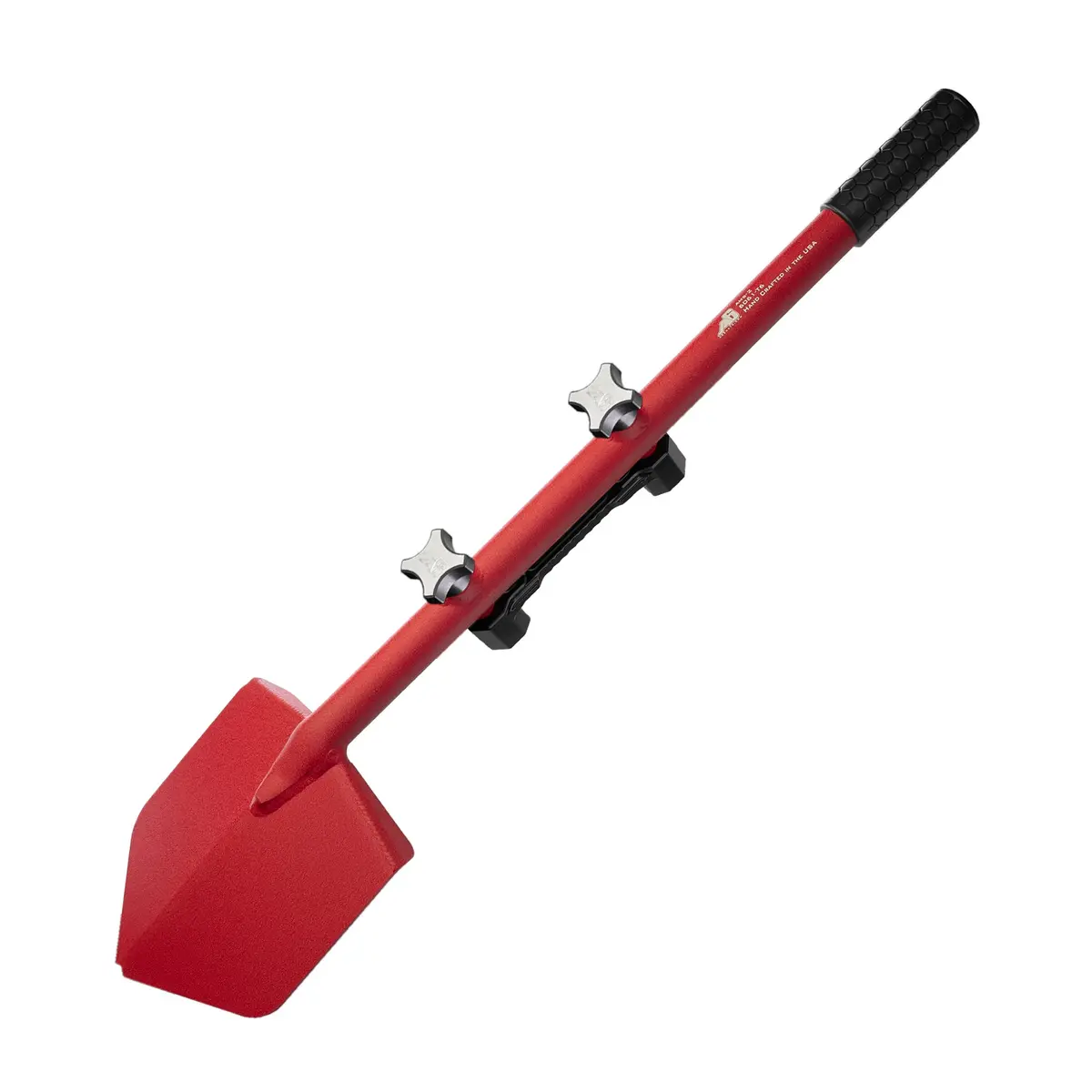 Shovel / Mount Combo - Red Long Shovel / Black Ssm With Knobs 1
