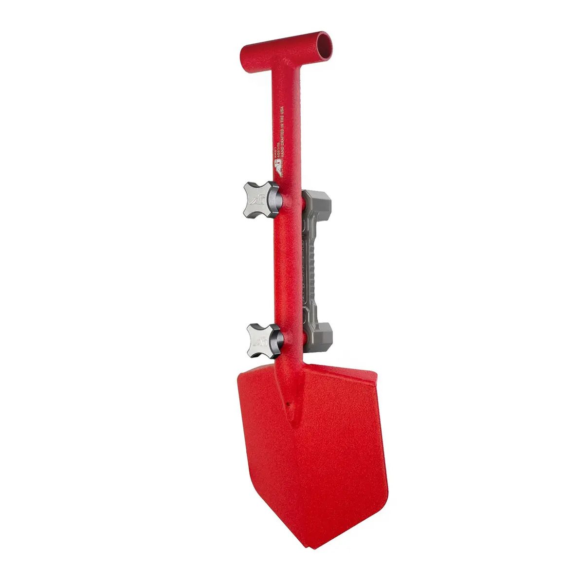 Shovel / Mount Combo - Red Mini Shovel / Grey Ssm With Knobs 1