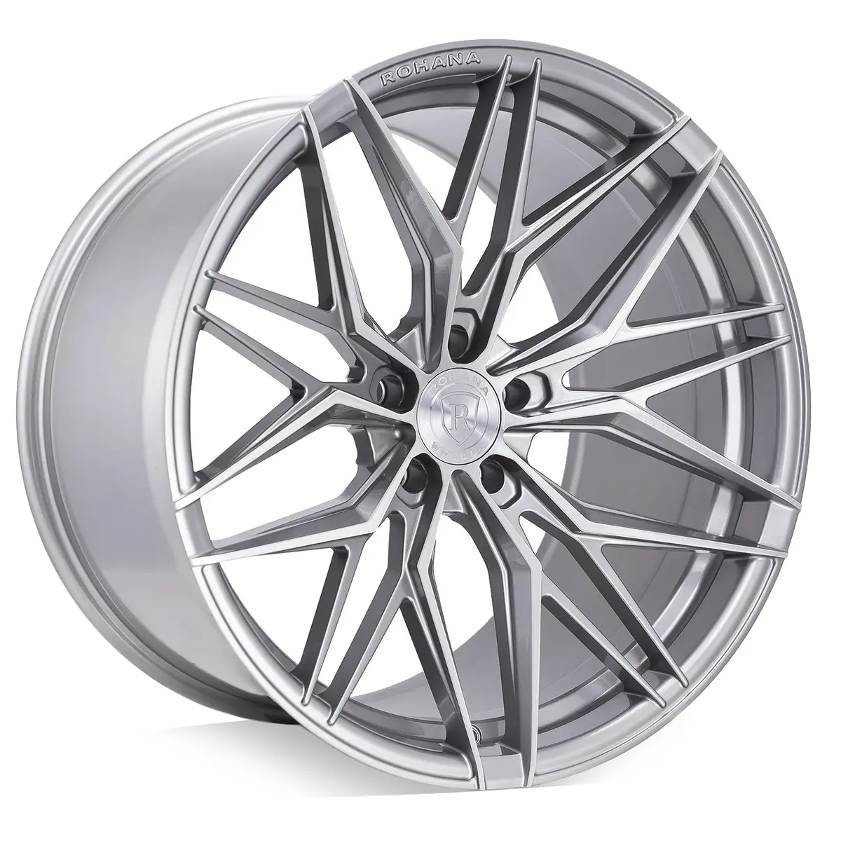 Rohana Rfx17 C8 Corvette 20X9" Front 21X12" Rear Wheel And Tire Package 1
