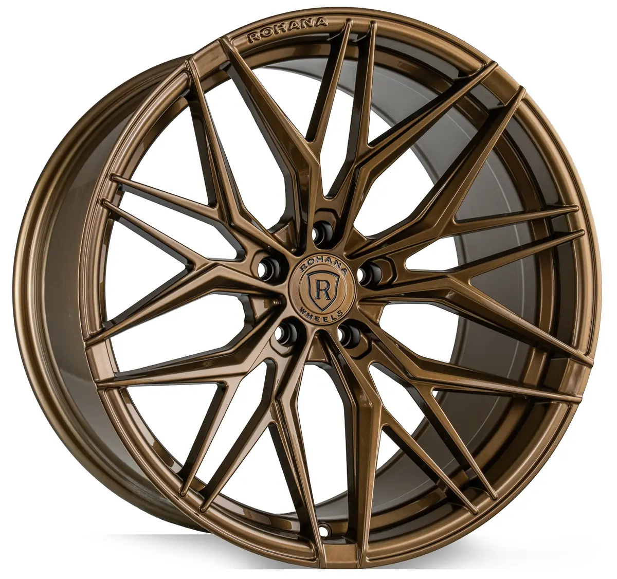 Rohana Rfx17 C8 Corvette 20X9" Front 21X12" Rear Wheel And Tire Package 1