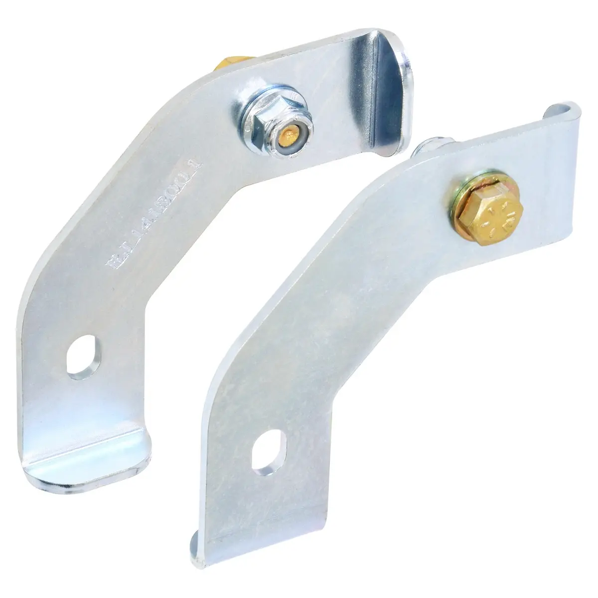 Rockjock 4X4 Rj-141300-101 Brake Line Relocation Bracket Kit; Front; 1