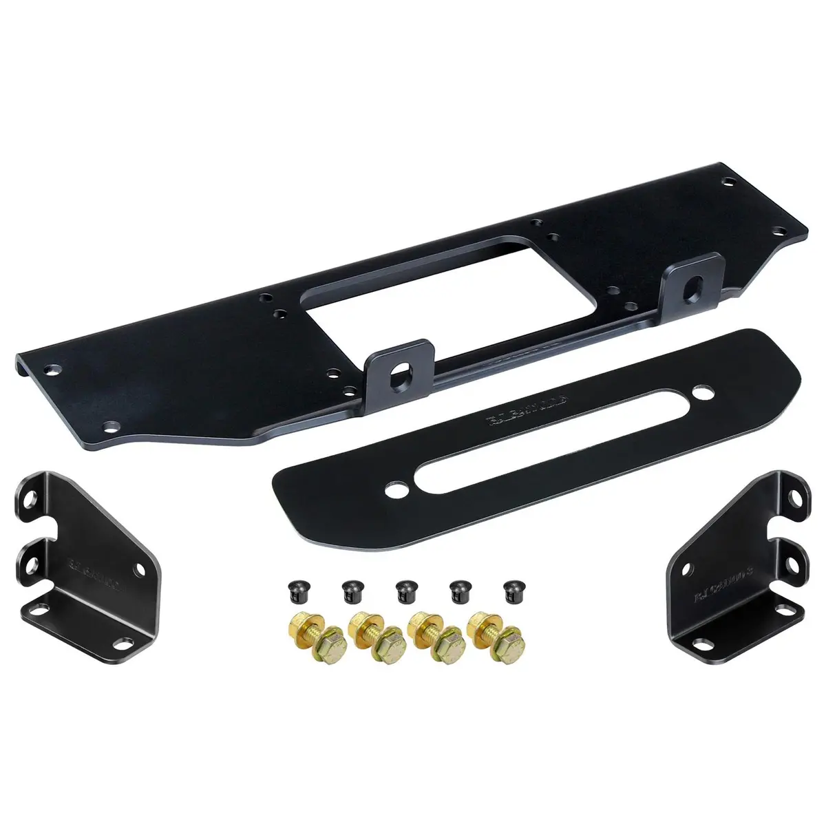 Rockjock 4X4 Rj-641100-101 Rockjock Winch Plate Kit 1
