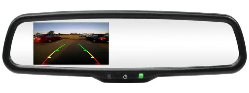 Rostra Powertrain 250-8240 R.View Mirror W/4.3" Lcd 1