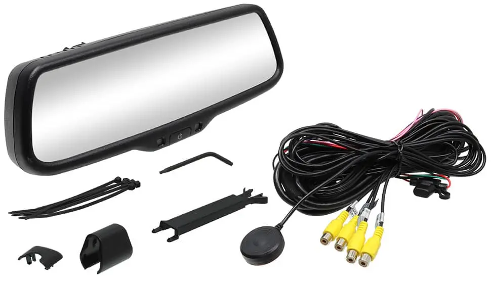 Rostra Powertrain 250-8274 R.View Mirror W/7.2" Lcd 1