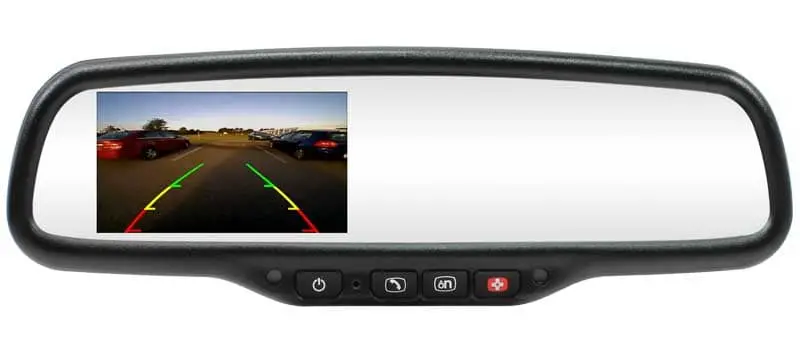 Rostra Powertrain 250-8820 Rearsight Mirror 3.5" 1