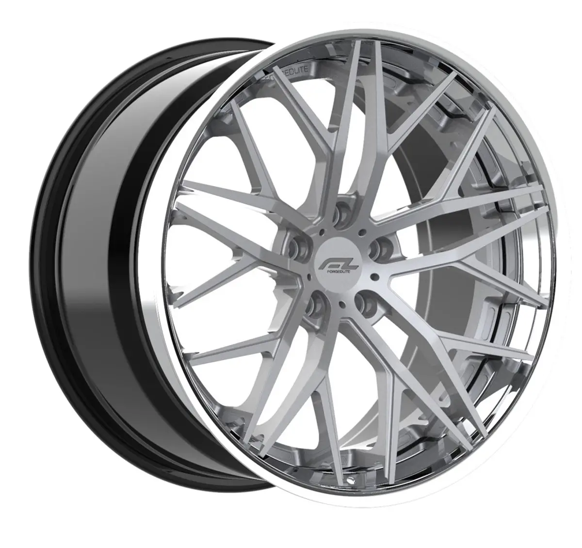 Forgedlite Rs10 C8 Corvette Z06 20X10" Front 21X13" Rear Wheel And Tire Package 1