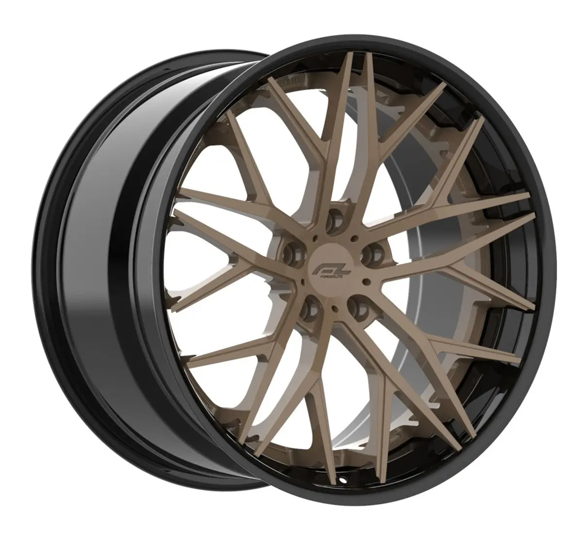 Forgedlite Rs10 C8 Corvette Z06 20X10" Front 21X13" Rear Wheel And Tire Package 1