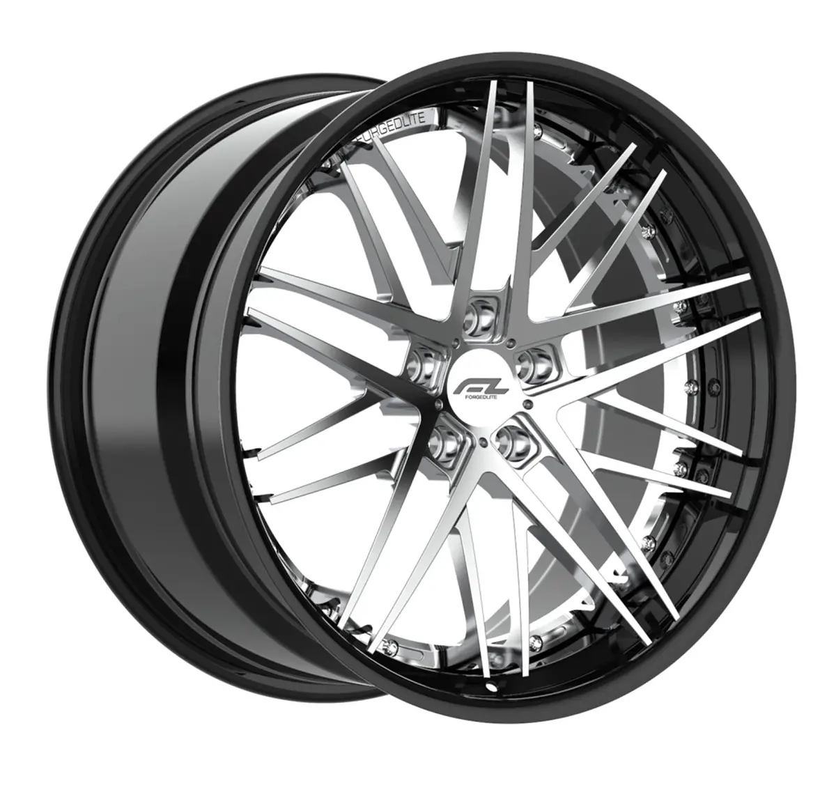 Forgedlite Rs7 C8 Corvette Z06 20X10" Front 21X13" Rear Wheel And Tire Package 1