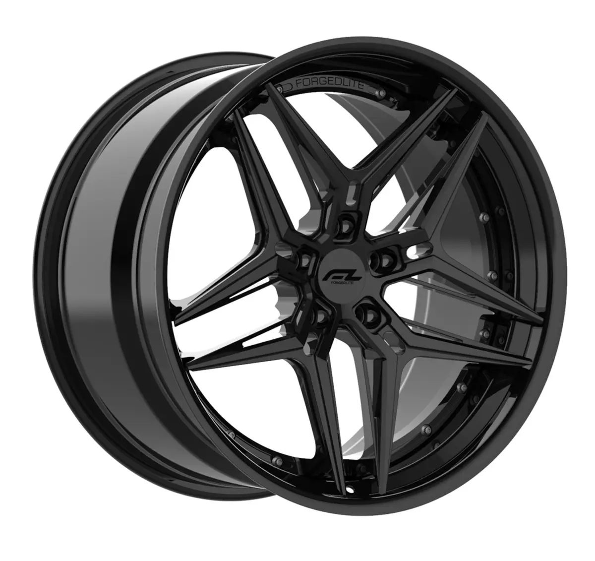 Forgedlite Rs8 C8 Corvette Z06 20X10" Front 21X13" Rear Wheel And Tire Package 1