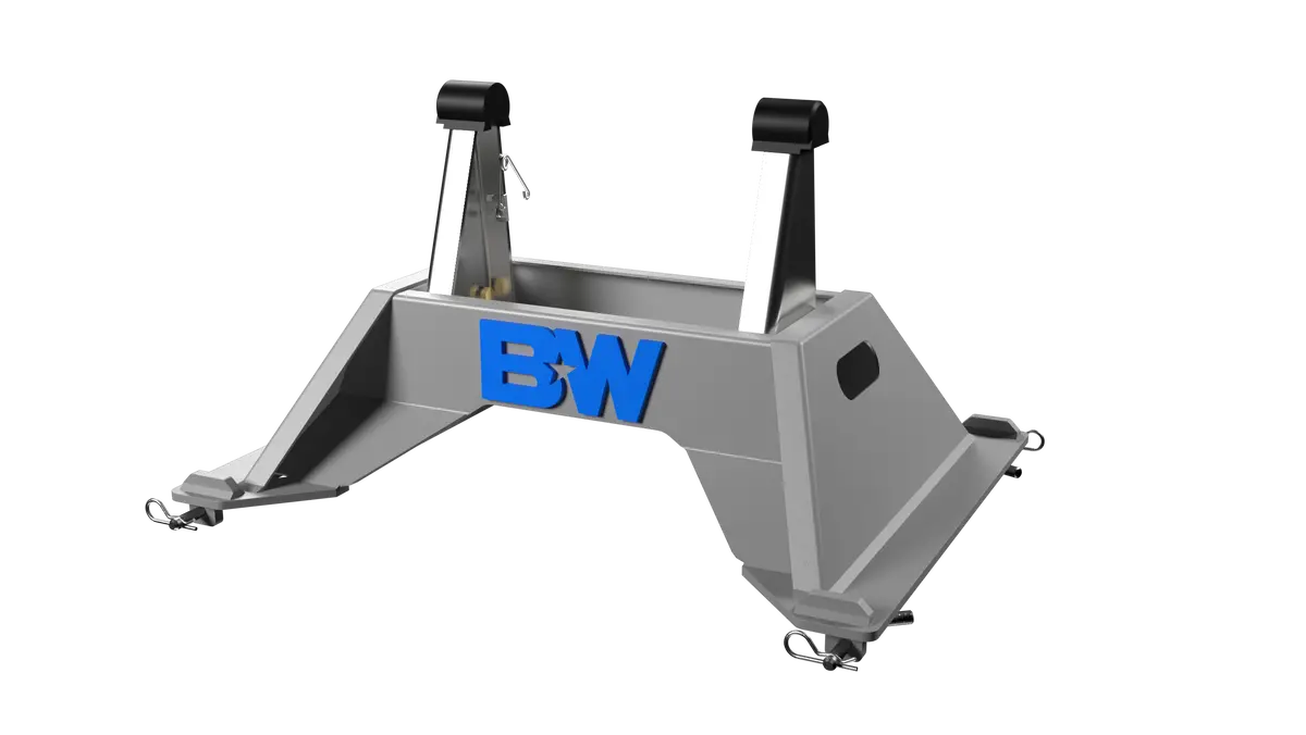 B&W Trailer Hitches Rvb3550 Companion 5Th Wheel Hitch Base For Universal Mounting Rails 1